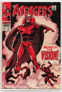 The Avengers #57 (1968) The Avengers [Key Issue]