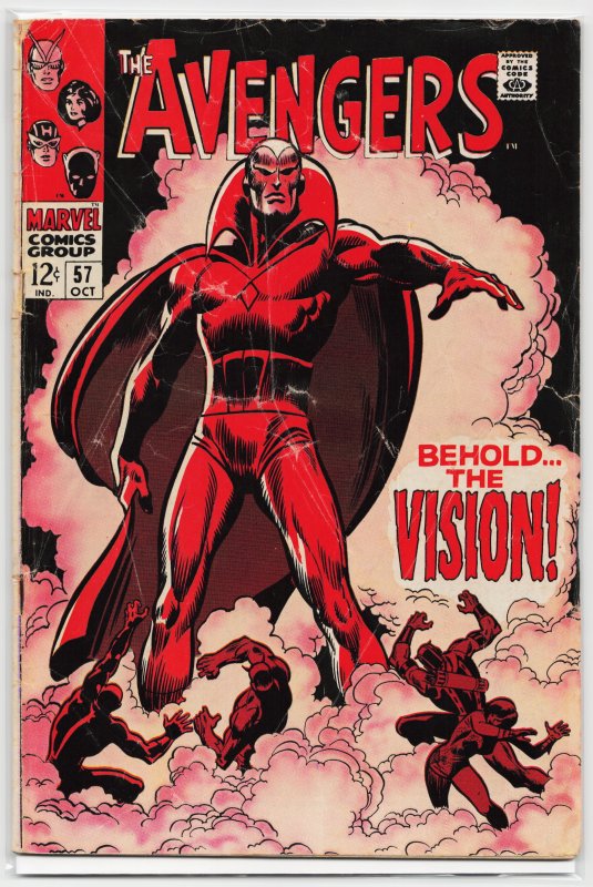 The Avengers #57 (1968) The Avengers [Key Issue]