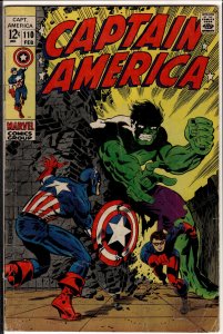Captain America #110 (1969) Captain America [Key Issue] see desc