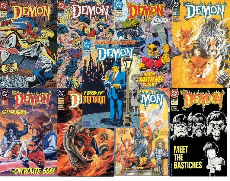 DEMON (1990) 31-39 Eternity Quest LOBO, Wonder Woman