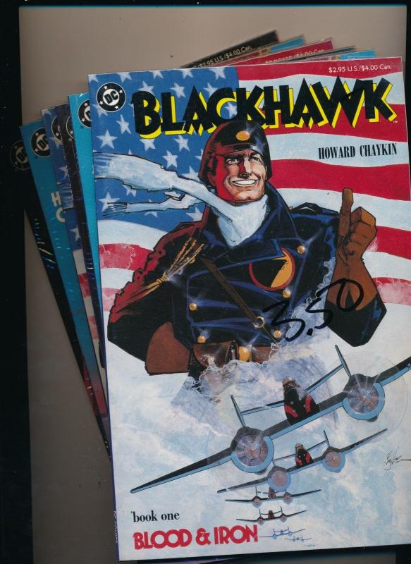 DC Comics SET OF 3!BLACKHAWK Book #1- Book #3 FINE/VERY FINE (HX928) 