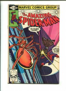 AMAZING SPIDER-MAN #213 - POWERFUL WIZARD The Fisherman Collection (VF-) 1981