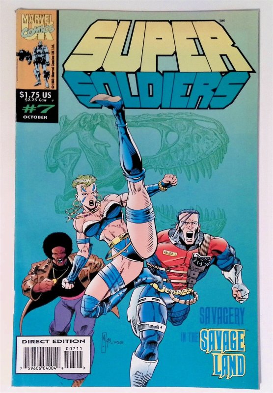 Super Soldiers #7 (Oct 1993, Marvel UK) 5.0 VG/FN