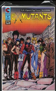 Ex-Mutants #7 Eternity Cover (1987)