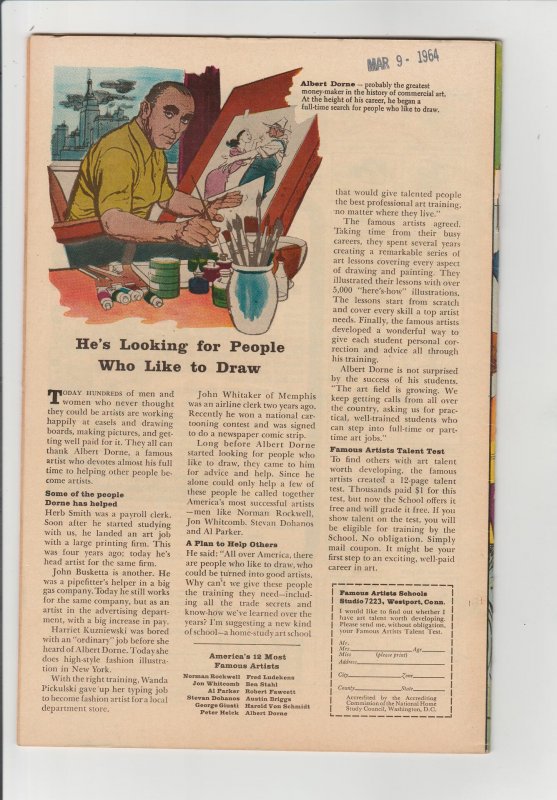 Strange Tales #121 (1964) F/VF