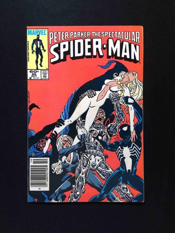 Spectacular Spider-Man #95  MARVEL Comics 1984 VF NEWSSTAND