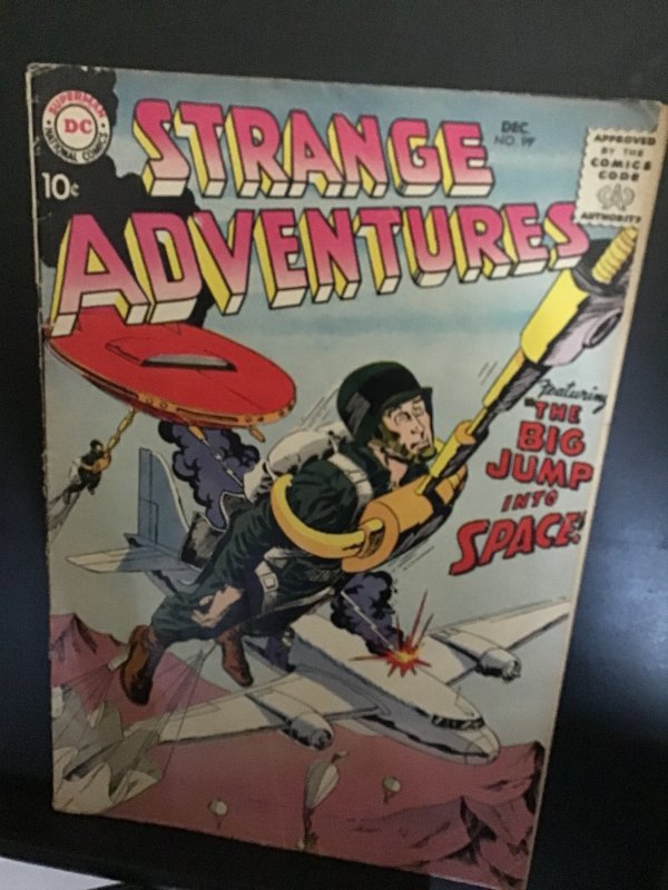 Strange Adventures #99 (1958) mid grade g.I. sci-fi cover key! FN- Wow!