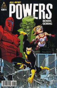 Powers (4th Series) #7 VF ; Icon | Brian Bendis Penultimate Issue