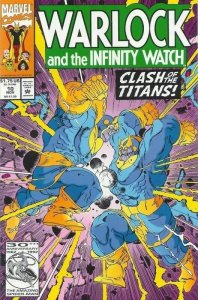Warlock and The Infinity Watch #10 Marvel Comics Infinity War Tie-In VF/NM