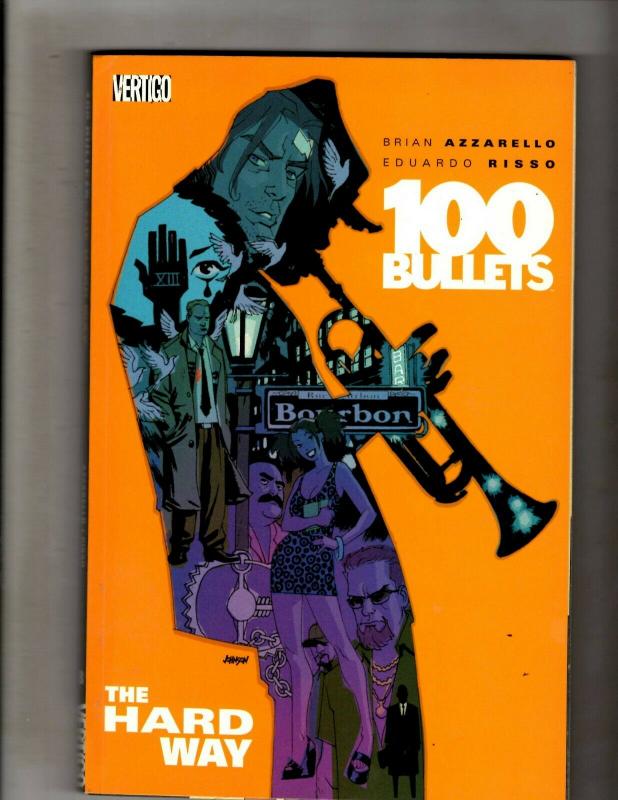 100 Bullets Vol. # 8 The Hard Way DC Vertigo TPB Graphic Novel Comic Book J324