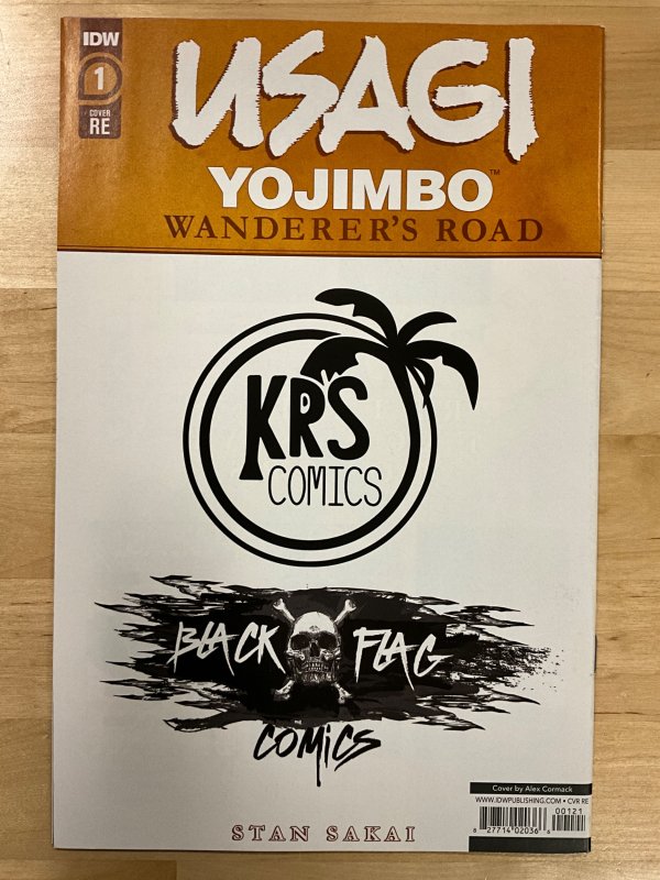 Usagi Yojimbo: Wanderer's Road #1 KRS Comics Cover (2020)