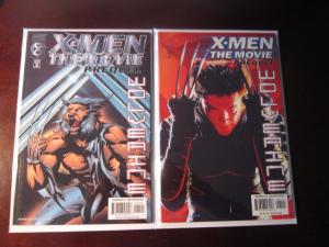 X-Men The Movie Wolverine Prequel (2000) #1A+1B - 8.0 VF - 2000
