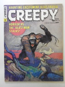 Creepy #11 (1966) Frazetta Cover!! Beautiful Fine+ Condition!