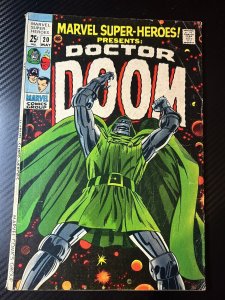 Marvel Super-Heroes # 20 Doctor Doom solo Solid VG Cond. 1st Valeria MCU Silver