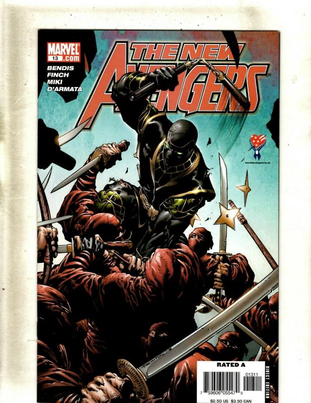  12 New Avengers Marvel Comic Books #13 14 15 16 17 18 19 20 21 22 23 25 HY7