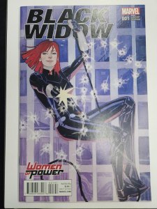 Black Widow #1, Women of Power Variant, Marvel, 2016