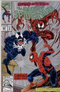 Amazing Spider-Man, The #362 (2nd) VF ; Marvel | Carnage - Venom