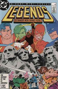 Legends #3 GD ; DC | low grade comic Mount Rushmore Cover
