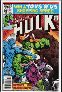The Incredible Hulk #252 (1980) Hulk