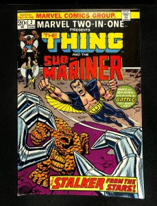 Marvel Two-In-One #2 Thing Sub-Mariner!