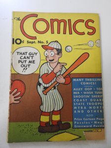 The Comics #5 (1937) FR Condition see desc
