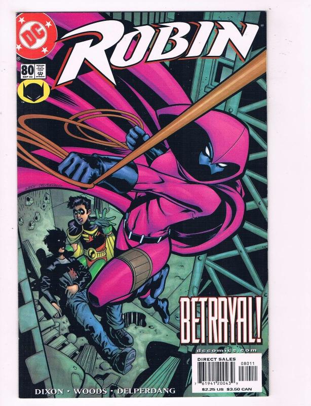 Lot Of 5 Robin DC Comic Books # 76 77 78 79 80 Batman Catwoman Joker Bane CH12