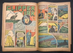 Wings Comics #3 - Suicide Smith WWII Aerial Battle (Grade 3.0) 1940