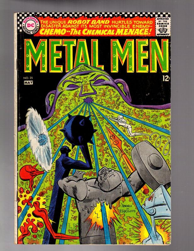 METAL MEN 25 VERY GOOD  April-May 1967