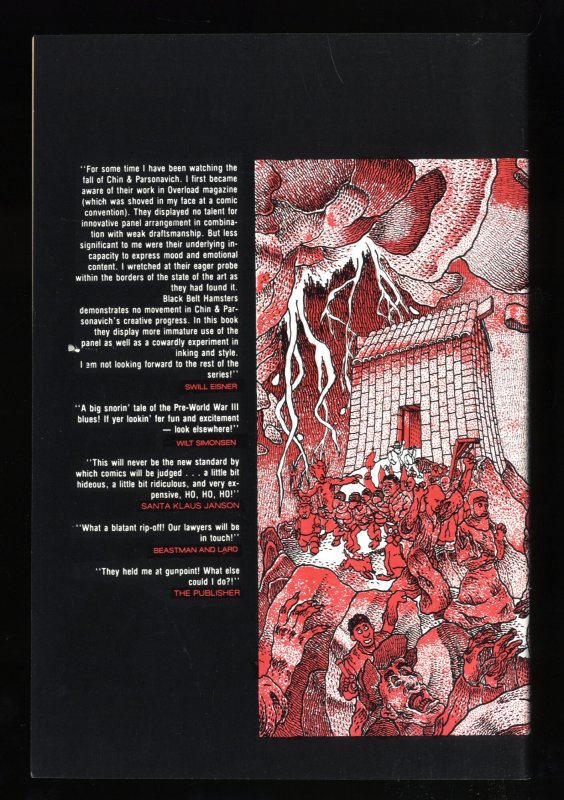 Adolescent Radioactive Black Belt Hamsters #1 NM- 9.2