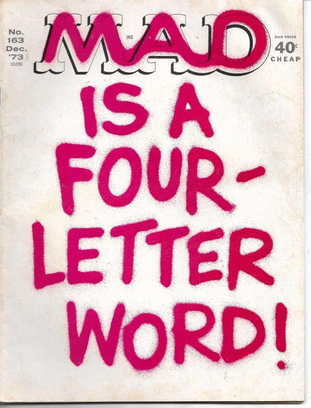 Mad No. 163,  Dec, 1973 (FN)