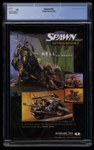 Spawn #93 CGC NM/M 9.8 White Pages Greg Capullo Cover and Art!