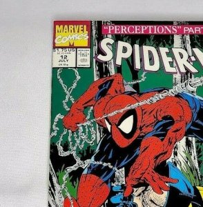 Spider-Man 12 Marvel 1991 VF/NM Todd McFarlane Wolverine Wendigo