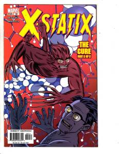 Lot Of 10 X-Statix Marvel Comic Books # 11 12 13 14 15 16 17 18 19 20 X-Men CR53