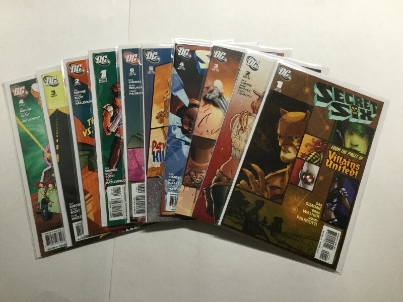 Secret Six 1-6 1-36 Complete Series Lot Run Set Near Mint Nm Dc Comics