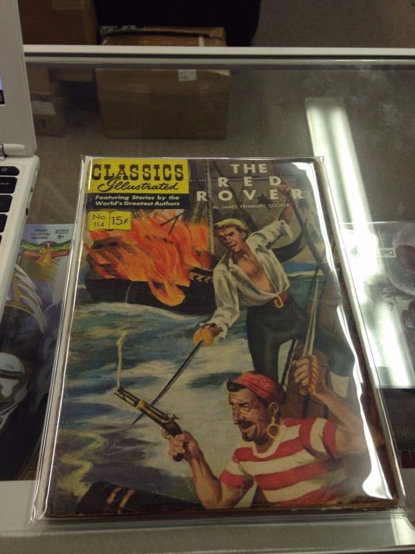 Classics Illustrated #114 The Red Rover VG/VG+ 1st Printing