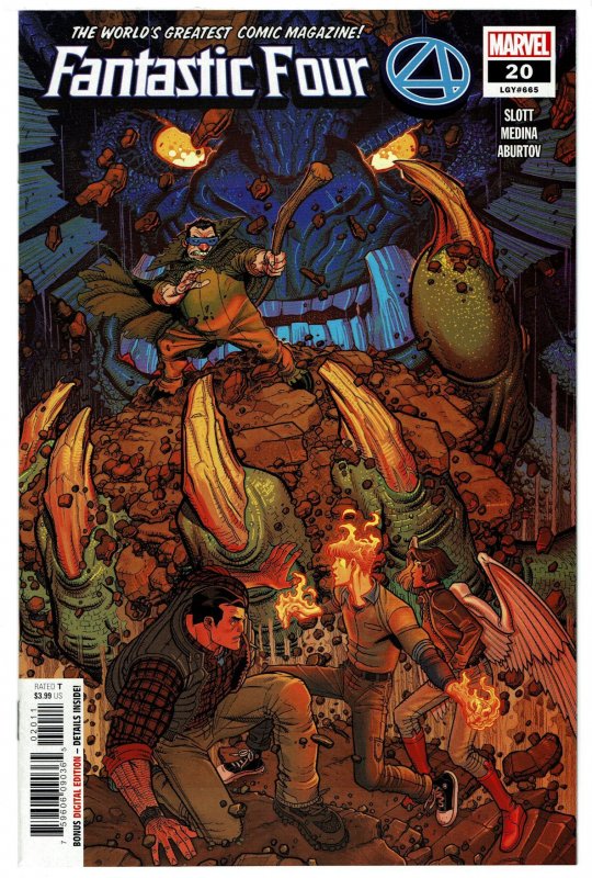 Fantastic Four #20  (May 2020, Marvel)  9.4 NM