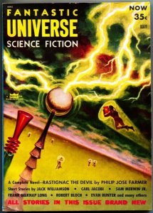 FANTASTIC UNIVERSE SCIENCE FICTION-May 1954-Pulp-FARMER--DICK--MATHESON-JACOBI