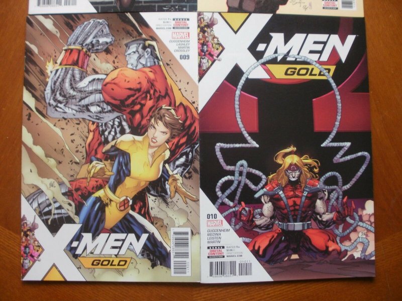 4 Near-Mint MARVEL Comic X-MEN GOLD #3 8 9 10 (2017) Secret Empire Kitty Omega