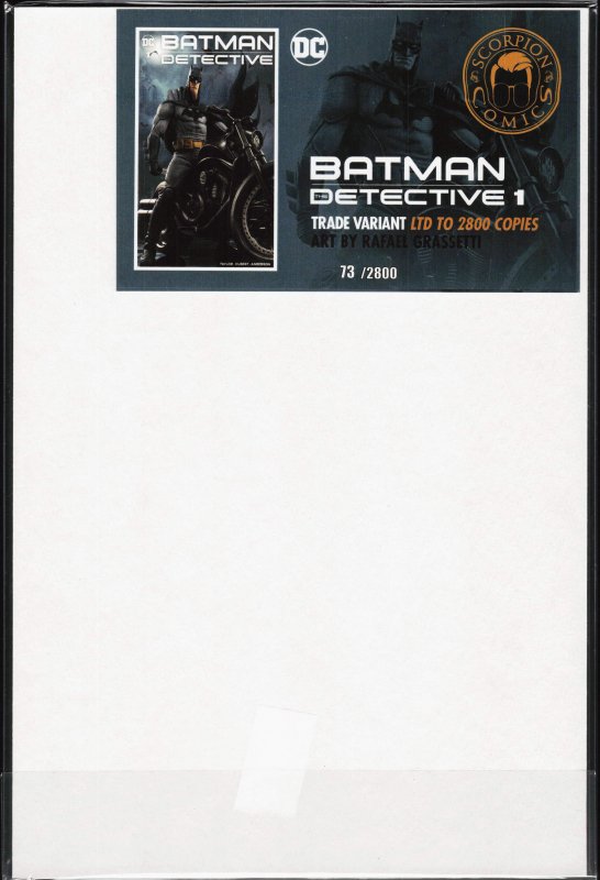 Batman: The Detective #1 Grassetti Cover A (2021) Batman