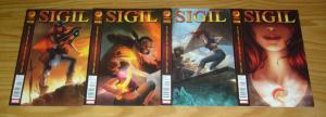 Sigil vol. 2 #1-4 VF/NM complete series - mike carey - marvel/crossgen 2 3 set