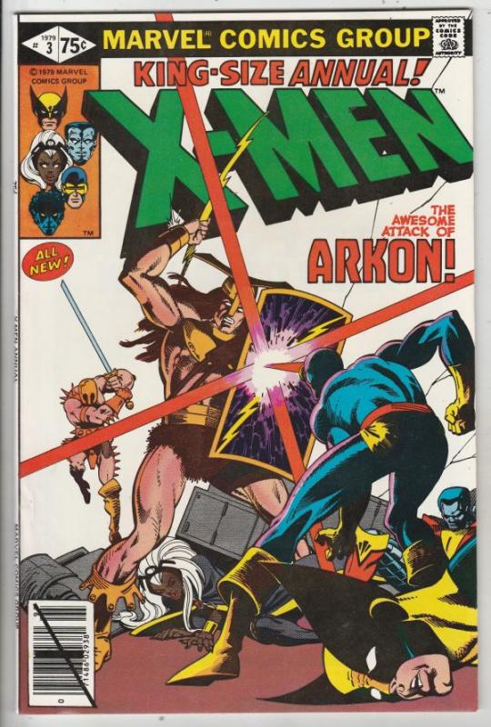 X-Men King-Size #3 (Jan-79) NM/NM- High-Grade X-Men (Colussus, Storm, Wolveri...