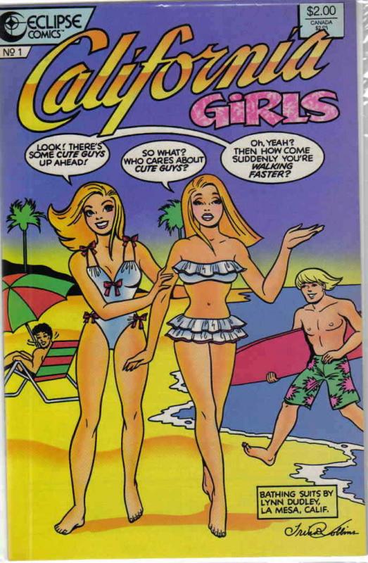 California Girls #1 VF/NM; Eclipse | save on shipping - details inside