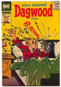 Dagwood #72 1956- alarm clock gag cover VF+