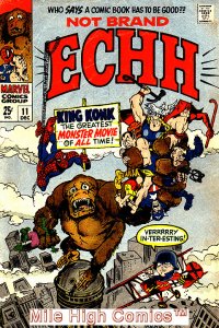 NOT BRAND ECHH! (1967 Series)  (MARVEL) #11 Very Good Comics Book