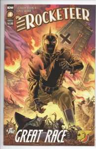 ROCKETEER Great Race #1 2 3 4, NM, Dave Stevens, Bettie Page, 2022, 1-4 set, A