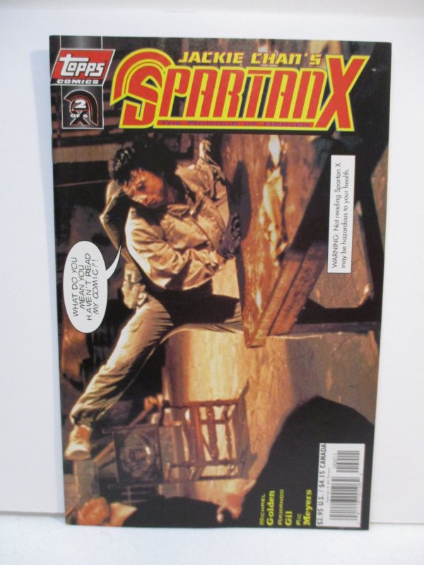 Jackie Chan's Spartan X: The Armour of Heaven #2 (1997) Photo Cover