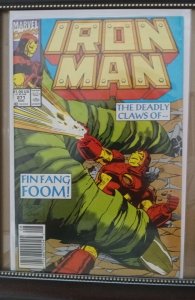 Iron Man #271 Newsstand Edition (1991).  Nw82