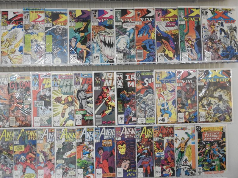 Huge Lot 140+ Comics W/ X-Force, Iron Man, X-Factor+ Avg VF- Condition!