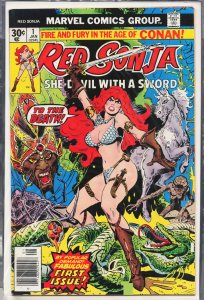 Red Sonja #1 (1977) Red Sonja