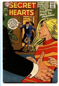 SECRET HEARTS #130 comic book-1968 Great cover-DC ROMANCE